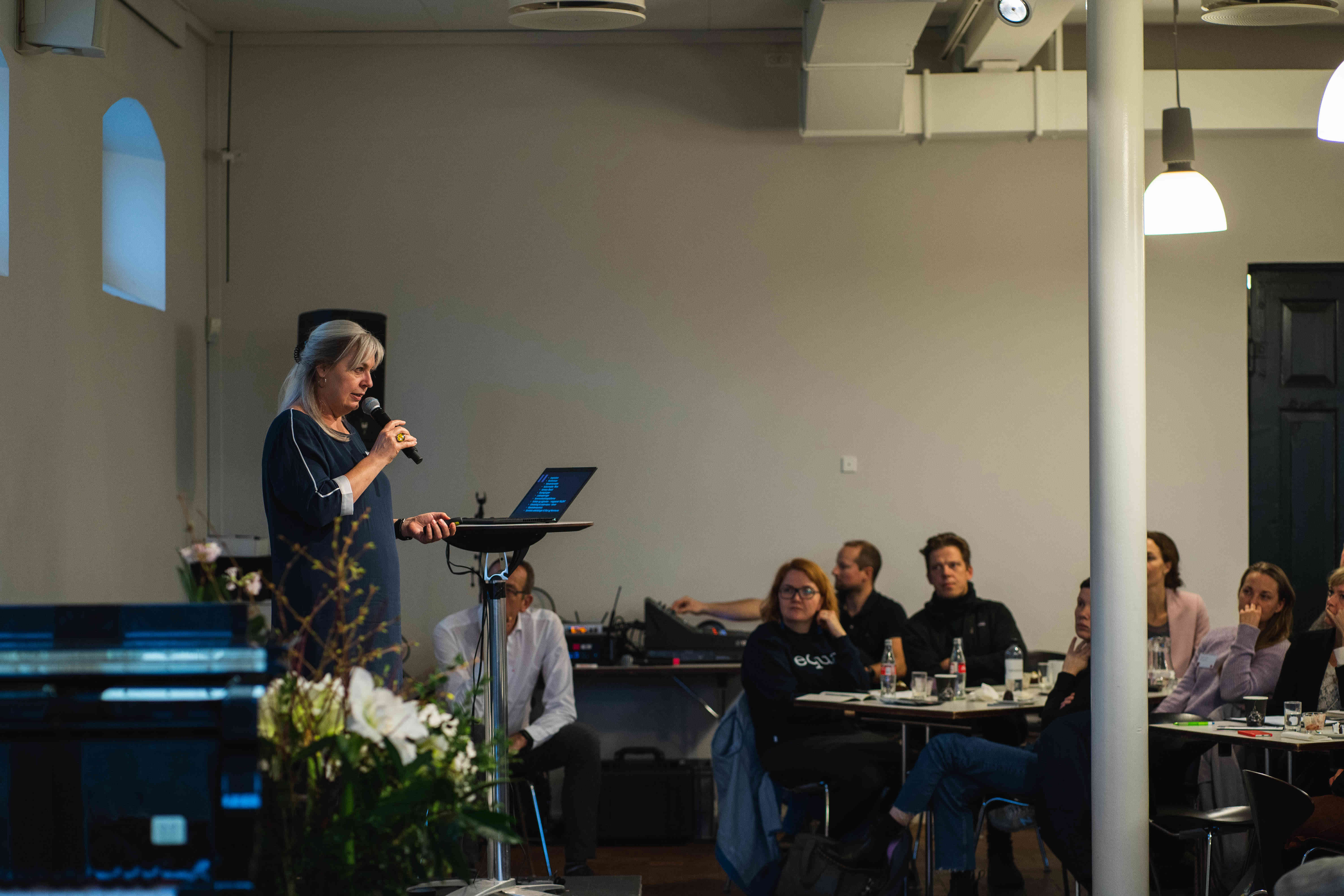 Charlotte Popp holder oplæg 