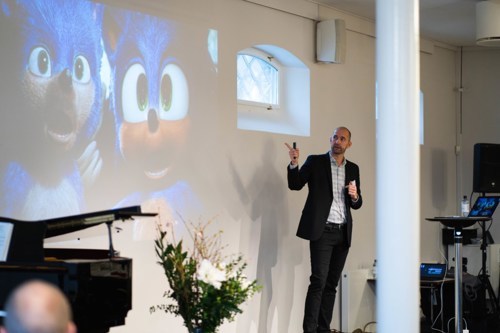 Henrik Good Hovgaard holder oplæg